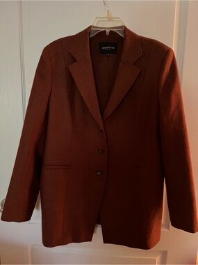 Lafayette 148 New York Women's Rust Blazer